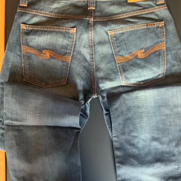 Nudie Jeans Co. Designer Jeans. (StraightSven) Mens size 36” x34” - Picture 3 of 8